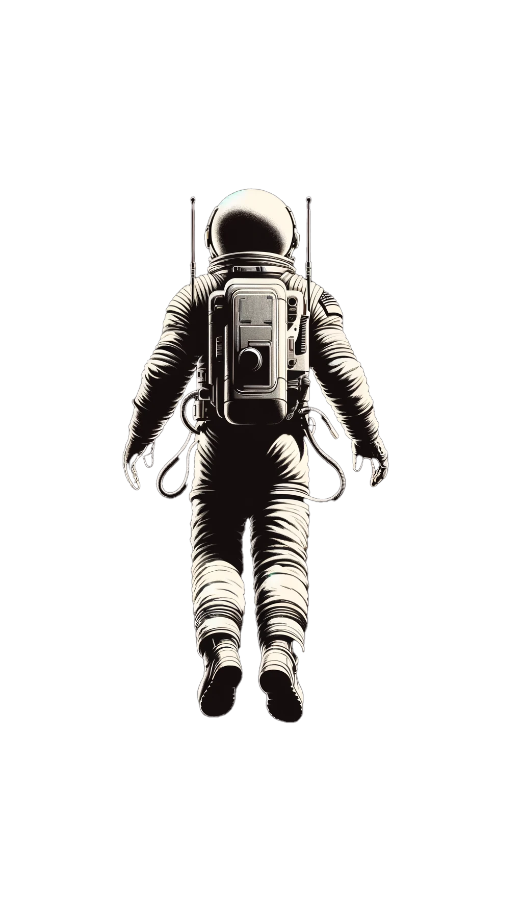 Astronaut elevating